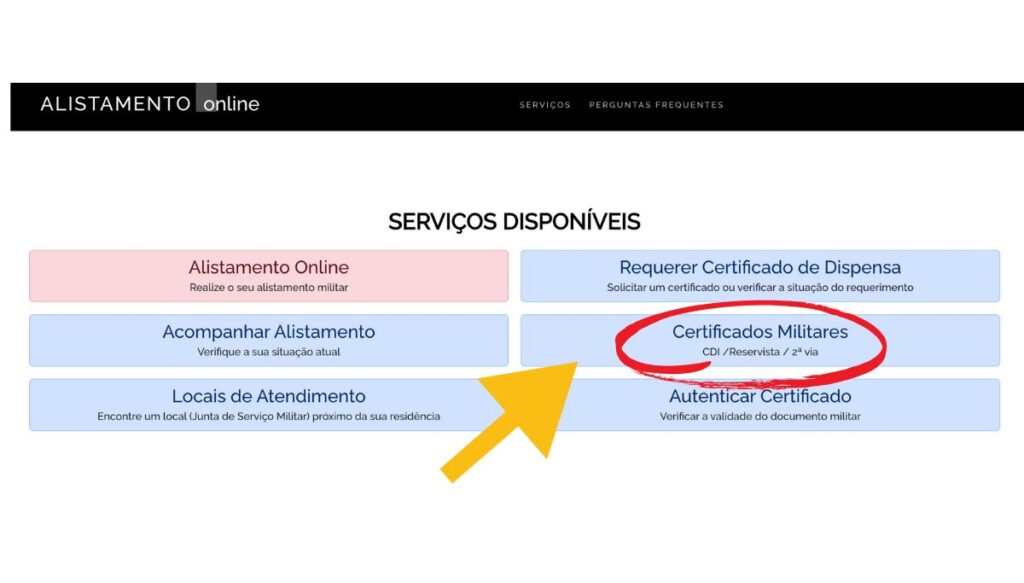 Certificado de reservista